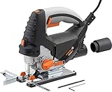 Meister Pendelhub-Stichsäge 800 W, MPS800-1-3 Pendelstufen - 45°...