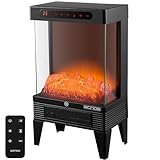 Elektrokamin mit Heizung Heizlüfter energiesparend 1500W Elektro Kamin mit...