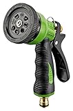GardenMate® Gartenbrause Premium 8-Funktionen - Metallkörper -...