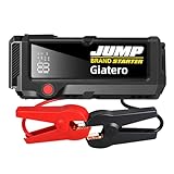 GIATERO Starthilfe Powerbank, 4000A Auto Starthilfe 12V (bis zu 12L Benzin/10L...