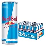 Red Bull Energy Drink Sugarfree - 24er Palette Dosen - Getränke ohne Zucker und...