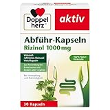Doppelherz Abführ-Kapseln Rizinol 1000 mg - Rizinusöl 100% pflanzliches...