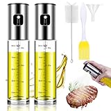 BETA NOBLE〖Verstärkte〗Ölsprüher zum Kochen, Öl Sprühflasche, Ölspray...