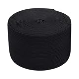 5m Gummiband 50mm breit weiß oder schwarz