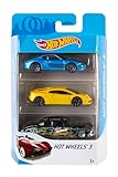 Hot Wheels K5904 - 3er Geschenkset 1:64 Die-Cast Fahrzeuge sortiert,...