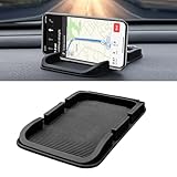 3 In 1 Auto Anti-Rutsch-Pad, Anti Rutsch Pad Handy Silikon, Auto Armaturenbrett...