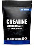 Creatine Monohydrat Pulver 1,25kg / 1250g - Ultra Reines Kreatin Monohydrat mit...
