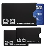 EC Karten Schutzhülle 3 Stück,NFC Schutzhülle EC Karte,NFC Blocker...
