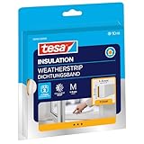 tesa INSULATION Dichtungsband - Schaumstoffdichtung zum Isolieren von Spalten im...