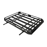 Dachgepäckträger Auto Dachträger Einstellbare Breite Dachkorb Groß Aluminium...