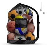 AMFUN Extra Große Ballnetz, Große Tasche aus Netzgewebe, Tragbare Ballnetz...