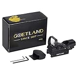 Goetland Gewehr Zielfernrohr 33mm Rotpunktvisier Red Dot Visier mit 4 Taktischen...