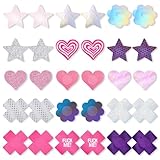 Grevosea 24 Stück Nipple Patches Selbstklebend Nipple Pads Brustaufkleber...