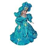 Folpus Keramikpuppe Im Kleid, Porzellanpuppe für Die Tischdekoration Zum...
