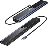 USB C Docking Station Dual Monitor 4K@60Hz - iVANKY 12-in-1 Laptop...