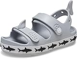 Crocs Unisex Kinder Crocband Cruiser Shark Sandalt Sandale, Shark Light Grey,...