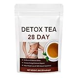 Detox Tee Zum Abnehmen 28 Tage, Abnehmtee Zur Unterstützung Der Schlankheit,...
