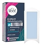 Veet Expert Kaltwachsstreifen Körper & Beine - Wachsstreifen zur Haarentfernung...