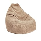 Lumaland Gaming Sitzsack XXL aus Cord | Gaming Sessel für Erwachsene & Teenager...