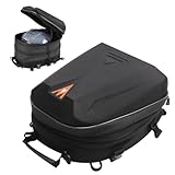 AFNCX Motorrad-Hecktasche ABS Hartschalen Helmtasche wasserdichte...