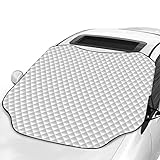 Favoto Auto Sonnenschutz Frontscheibe Windschutzscheiben Abdeckung Magnetische...