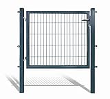 Koll Living Gartentore für Stabmattenzaun mit 120 cm Breite - Farbe und Höhe...