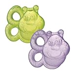 Playgro Beißring Biene, Wassergefüllt, 2er-Pack, Ab 3 Monaten, Mehrfarbig,...
