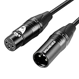 SHULIANCABLE Mikrofonkabel XLR Kabel, XLR Stecker auf XLR Buchse, Mikrofonkabel...