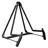 K&M 17580 A-Gitarrenständer Heli 2 Schwarz aus Stahl - 18,5 bis 23 cm Breite -...