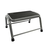 ProPlus Trittstufe Wohnmobil 25cm max.150kg Metall silbergrau-schwarz Modern...