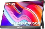 ARZOPA 16.0' 2.5k Portable Monitor, 2560x1600 HDR Display, 500nits 8bit QHD,...