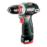 Metabo PowerMaxx BS BL Q Akku-Bohrschrauber 12V (Schrauber mit 2x Akku und...