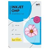 PPD 10 x A4 Inkjet Premium Overheadfolie für vollfarbige Ausdrucke in höchster...