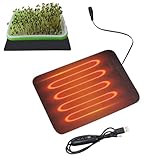 Pflanzen Heizmatte, Wärmematte Für Sämling Germination, 8,5 W Heizmatte...