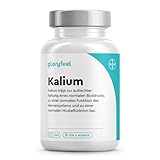 Kalium - 270 Kapseln (+4 Monate) - 800mg elementares Kalium (Citrat) Hochdosiert...