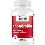 ZeinPharma Chondroitin Kapseln 500 mg (90 Stück) – Nahrungsergänzungsmittel...