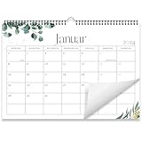 Kalender 2024 Wandkalender (Monatskalender im A4 Querformat) - Monatskalender...