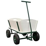 Sunny Billy Beach Wagon Bollerwagen in Grün | Elvent Bollerwagen aus Holz mit...