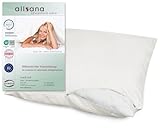 Allsana Allergiker Kissenbezug 80x80 cm | Allergie Bettwäsche | Anti Milben...