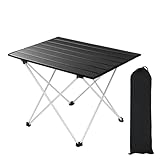 Sunula Tragbarer Campingtisch Ultraleichter Klapptisch Aluminium campingtisch...
