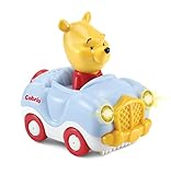 VTech Tut Tut Baby Flitzer - Winnie Puuhs Cabrio – Spielzeugauto mit Musik,...