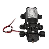 6 L/min Wasserpumpe, 70 W Pumpe, 12 V DC Hochdruck-Elektropumpe für...
