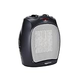 Amazon Basics Keramik-Standheizung, 1800 W, mit verstellbarem Thermostat -...