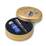 Kaweco PISTON SPORT AL Black/Gold Starter Set I Klassischer Aluminium...