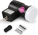 [Test SEHR GUT *] GSS Single LNB für Satellitenschüssel - für 1 Teilnehmer,...