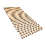 Madera Rollrost XXL mit 23 extra stabilen Leisten aus massiven Buchenholz,...