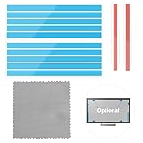 12 Stück Sichtschutz Klebestreifen und 2 Stück Kunststoff 3m Slide Mount Tabs...