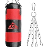 GROOFOO Boxsack Kinder Hochleistungs Oxford Boxsack für Kinder, Jugendliche und...