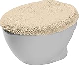 Erwin Müller WC-Deckelbezug Uni Serie Stuttgart beige Größe 45x50 cm -...