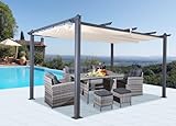 Jet-line® | Pavillon Luxor | Pergola Überdachung | Sonnenschutz | Terrasse |...